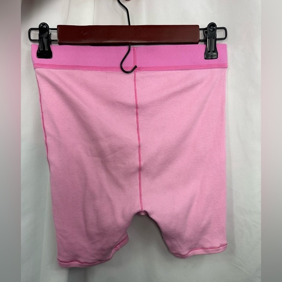 SKIMS Cotton rib boxer in bubble gum pink size S - Picture 4 of 6